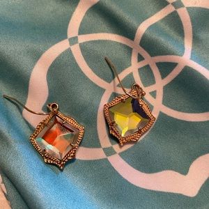 Kendra Scott, Rose Gold, Dichonic Glass